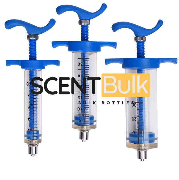 30/50ml Plastic Injectors Reusable Continuous Adjustable TPX